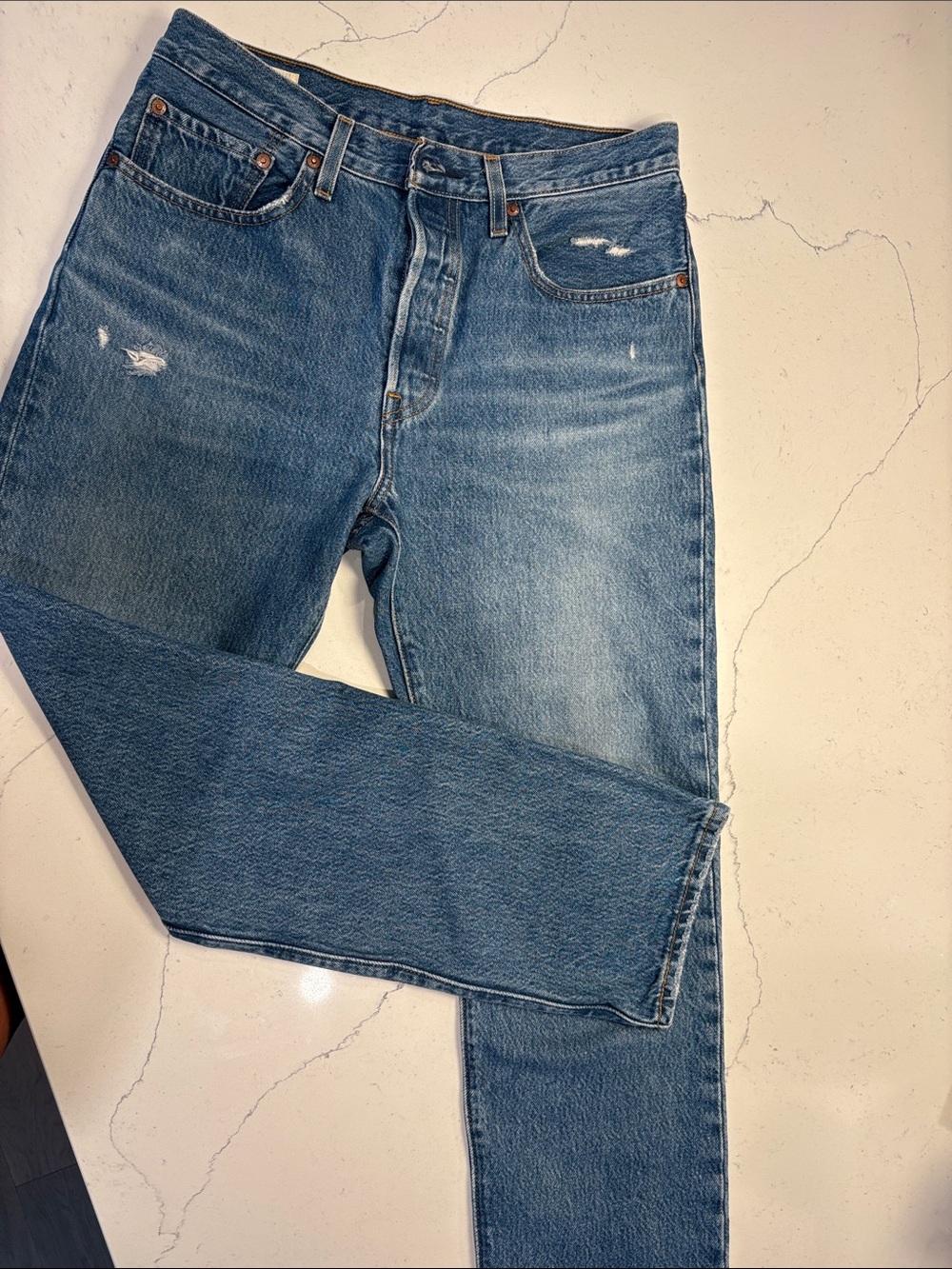 Levi's Light Blue Slim Straight Jeans